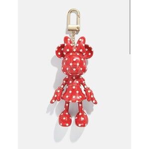 BRAND NEW Baublebar Disney Minnie Mouse Red Polka Dot Bag Charm
